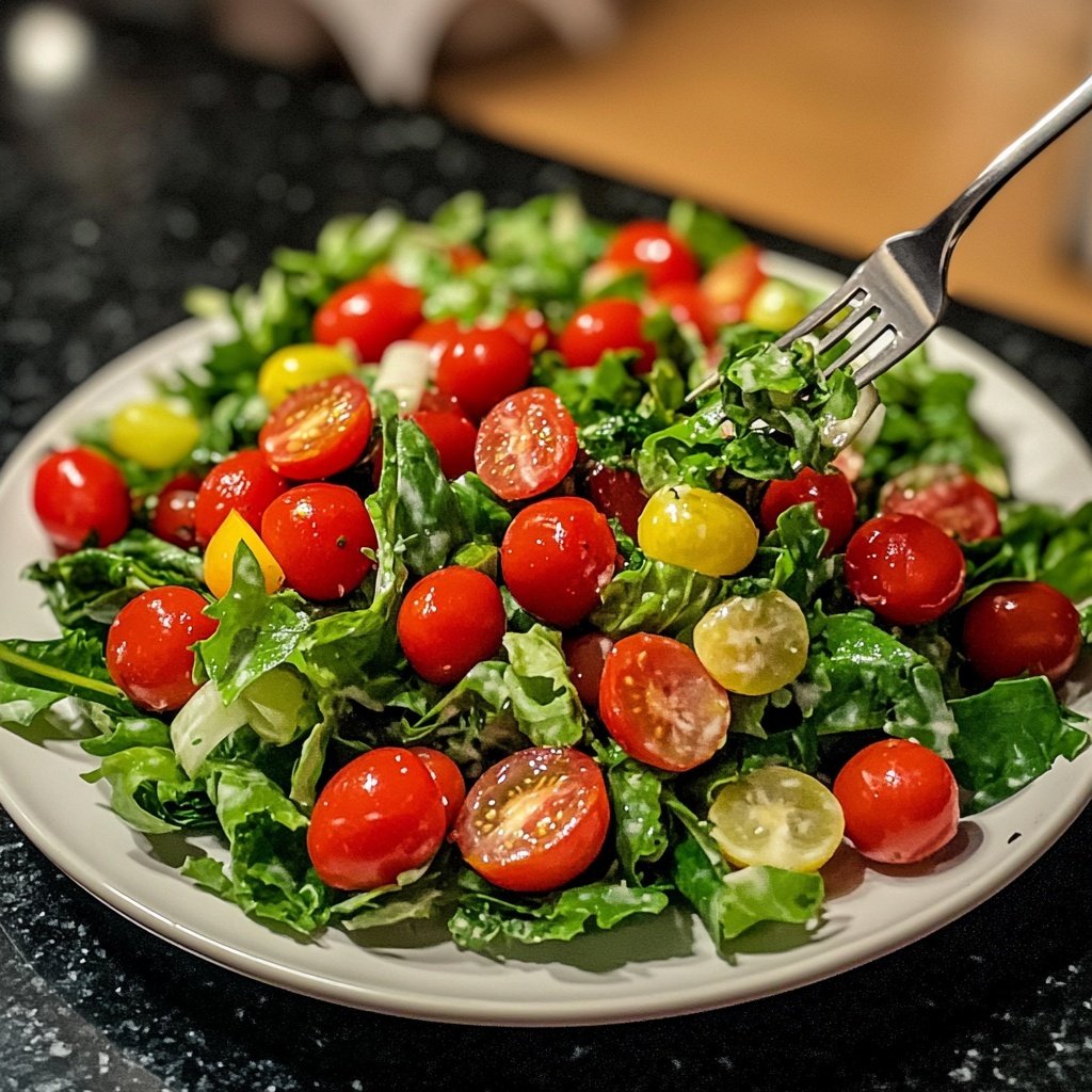 Einfacher Grüner Salat