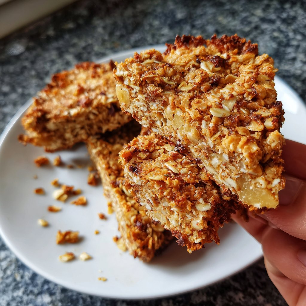 Zuckerfreie Snacks mit Hafer und Banane