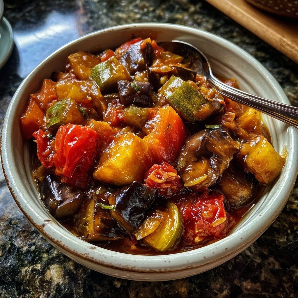 Gemüsecurry mit Aubergine