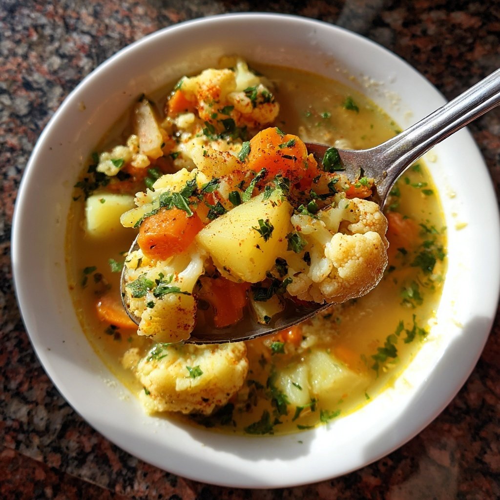 Blumenkohl Kartoffel Eintopf Herzhaft