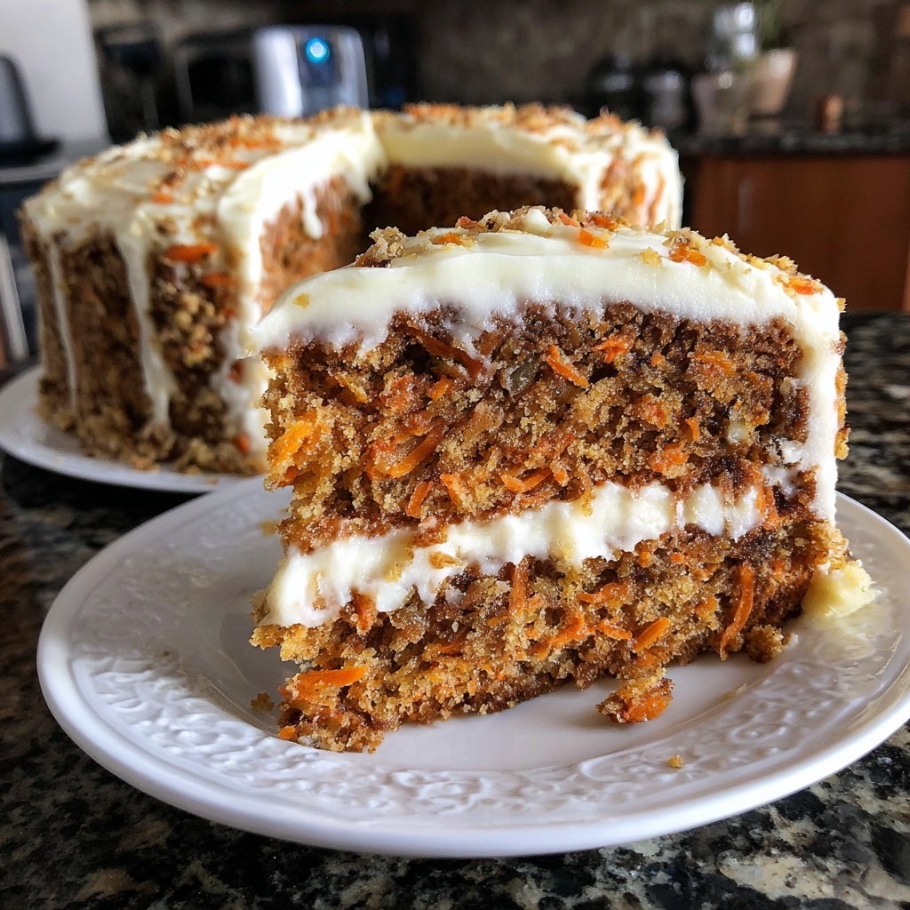 Karottenkuchen Mit Frischkäse Frosting