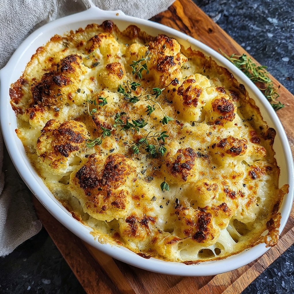 Blumenkohl Auflauf Mit Kräutern