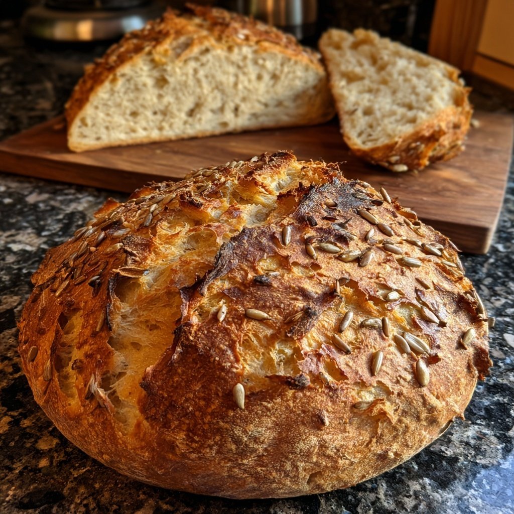 Zupfbrot Mit Sonnenblumenkernen