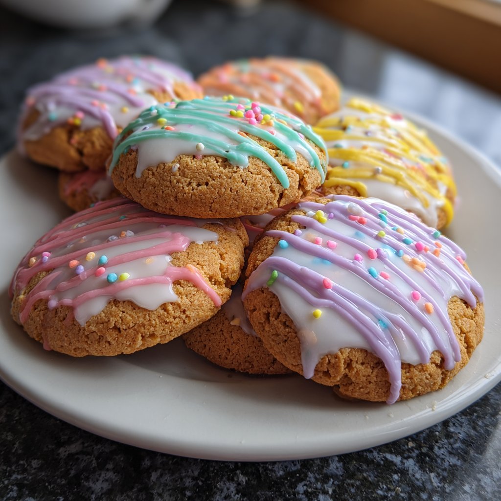 Cookies mit Zuckerguss