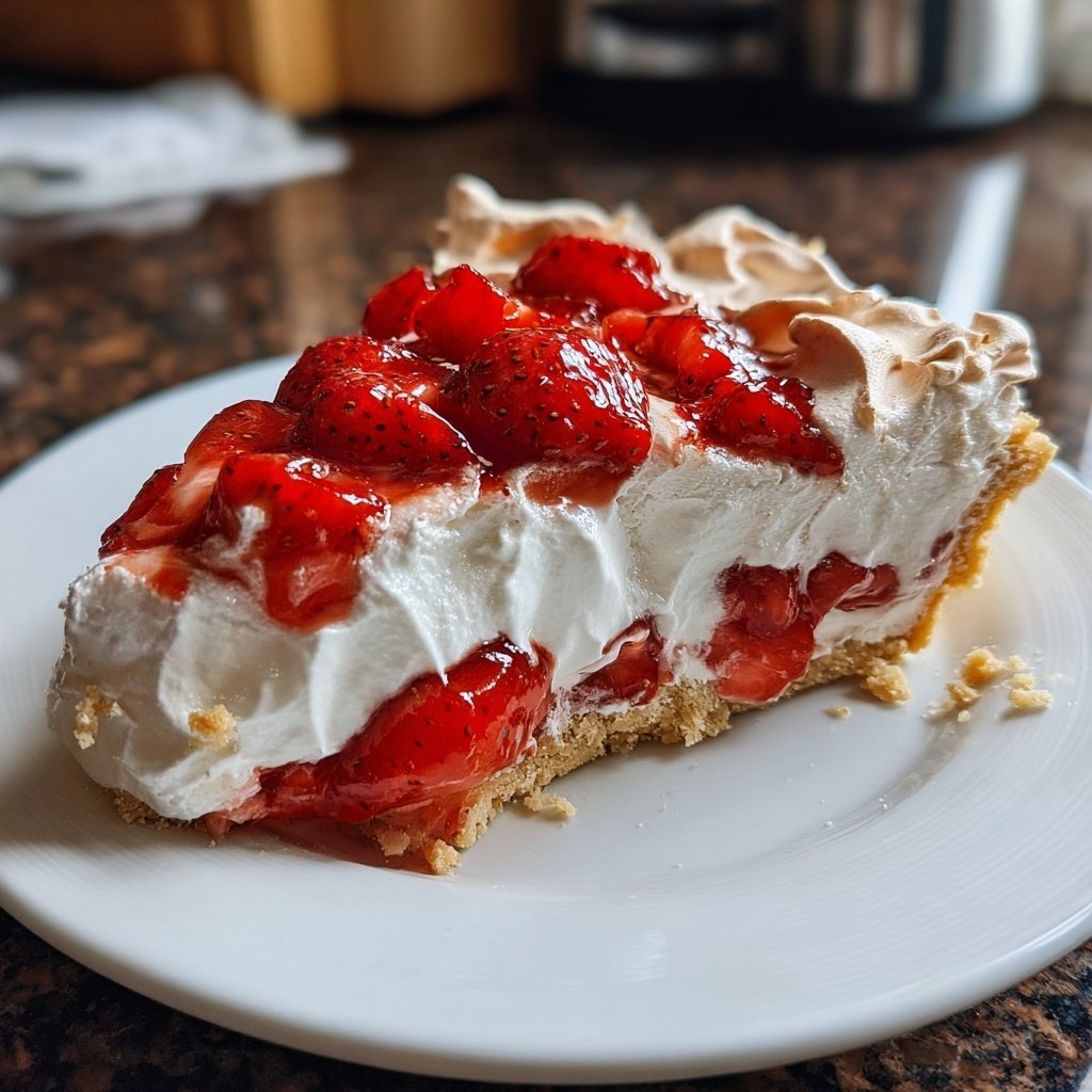 Erdbeerkuchen Mit Schmand