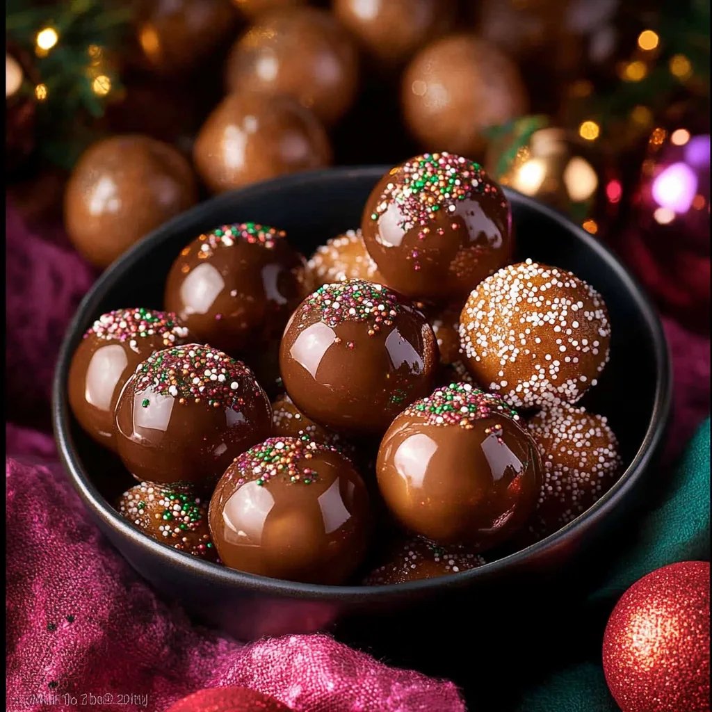 Spekulatius Kugeln - Pralinen für Weihnachten