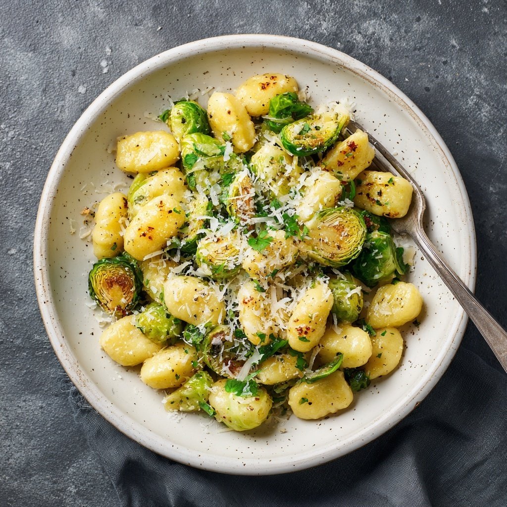 Gnocchi mit Rosenkohl