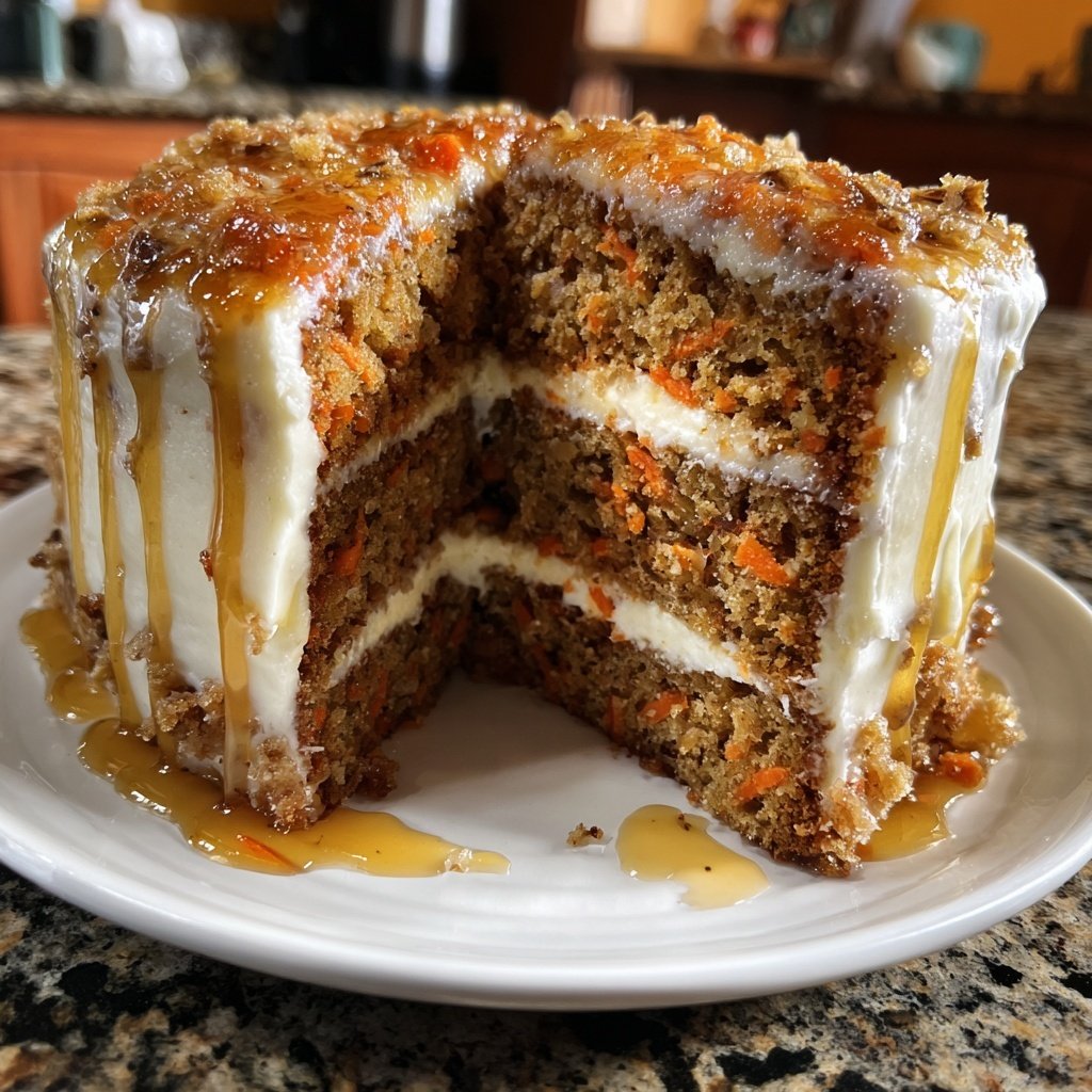 Karottenkuchen Mit Honig