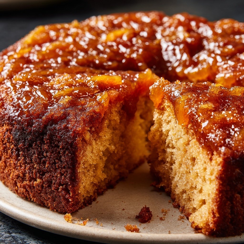 Bananenkuchen mit Apfelmus